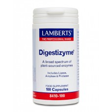 Lamberts uztura bagātinātājs Augu izcelsmes enzīmi Digestizyme, 100 kaps.